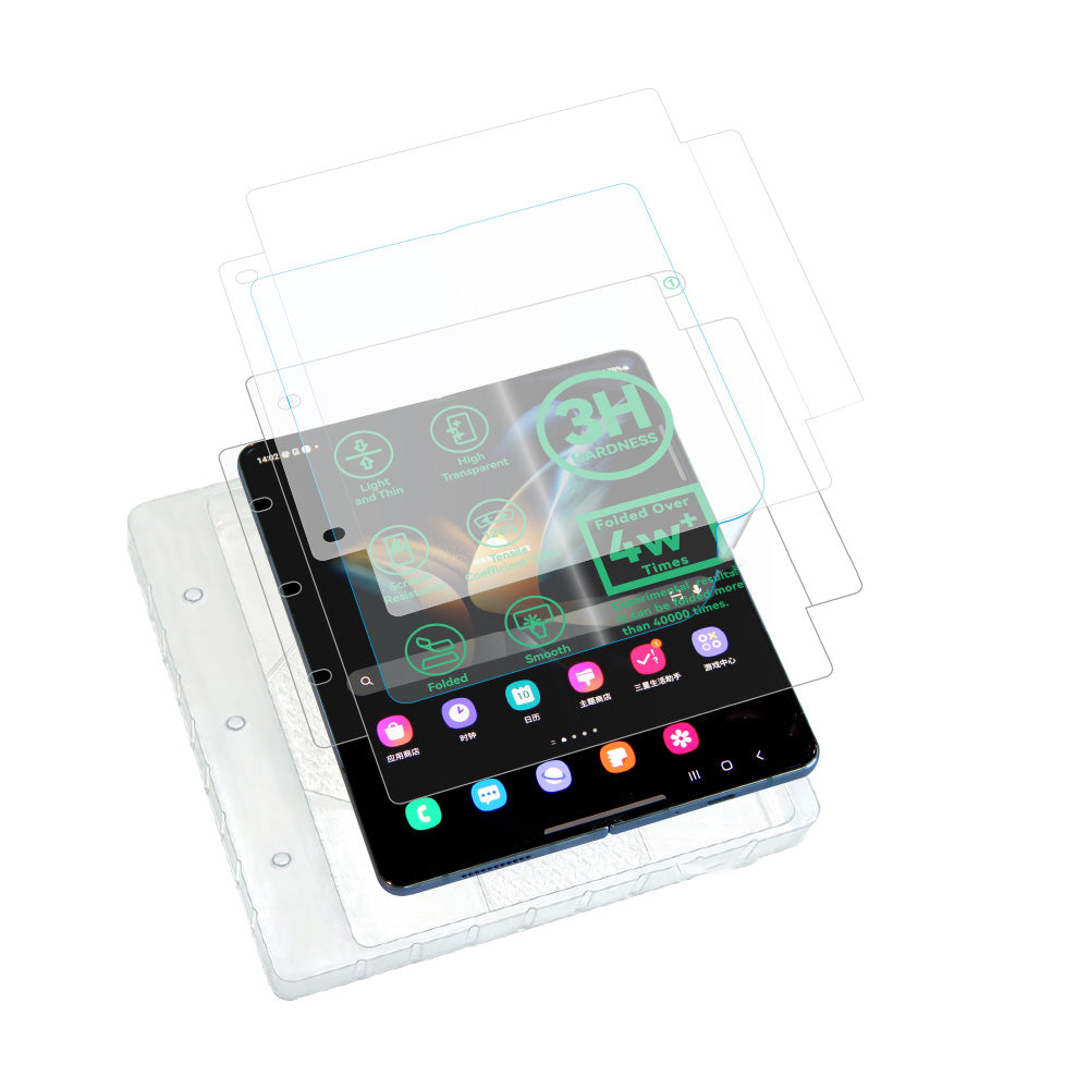 Galaxy Z Fold 5 Zore Hizalama Aparatlı S-Fit Body Ekran Koruyucu Renksiz