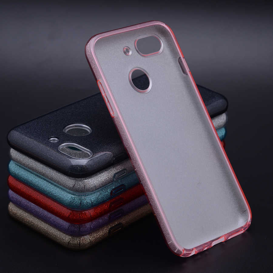 General Mobile 8 Go Kılıf Zore Shining Silikon Mor