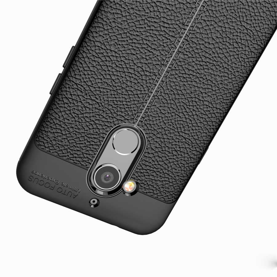 General Mobile 8 Kılıf Zore Niss Silikon Kapak Kırmızı