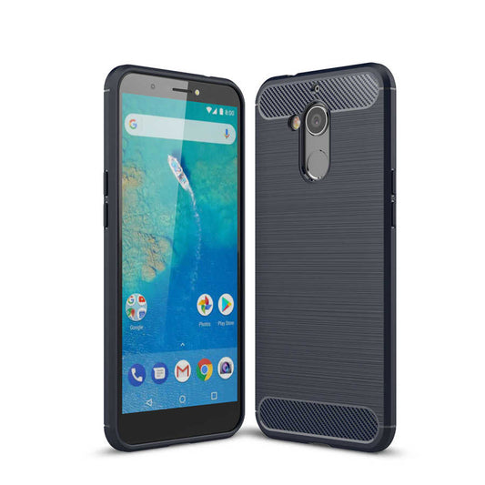 General Mobile 8 Kılıf Zore Room Silikon Kapak Lacivert