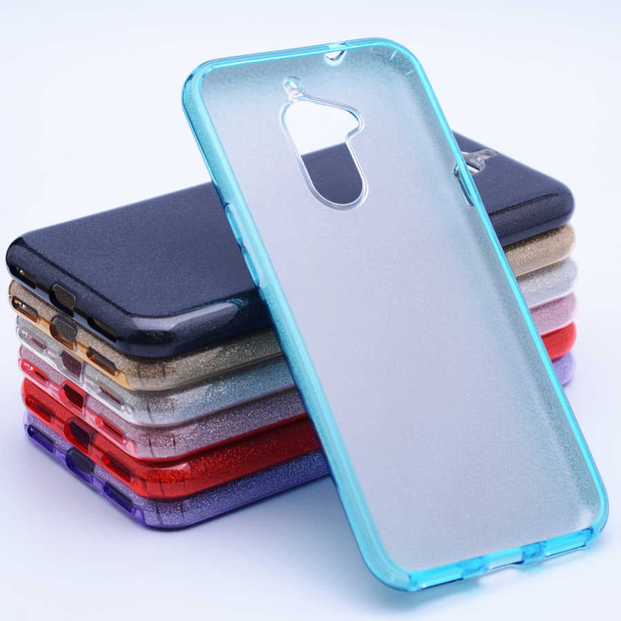 General Mobile 8 Kılıf Zore Shining Silikon Mor