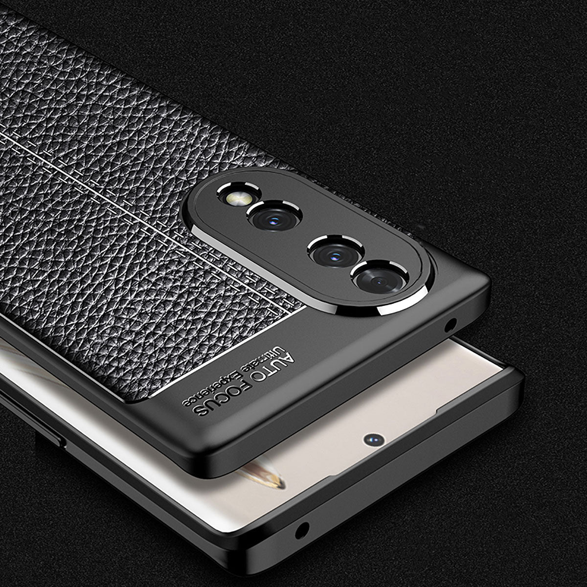 Honor 70 Kılıf Zore Niss Silikon Kapak Lacivert