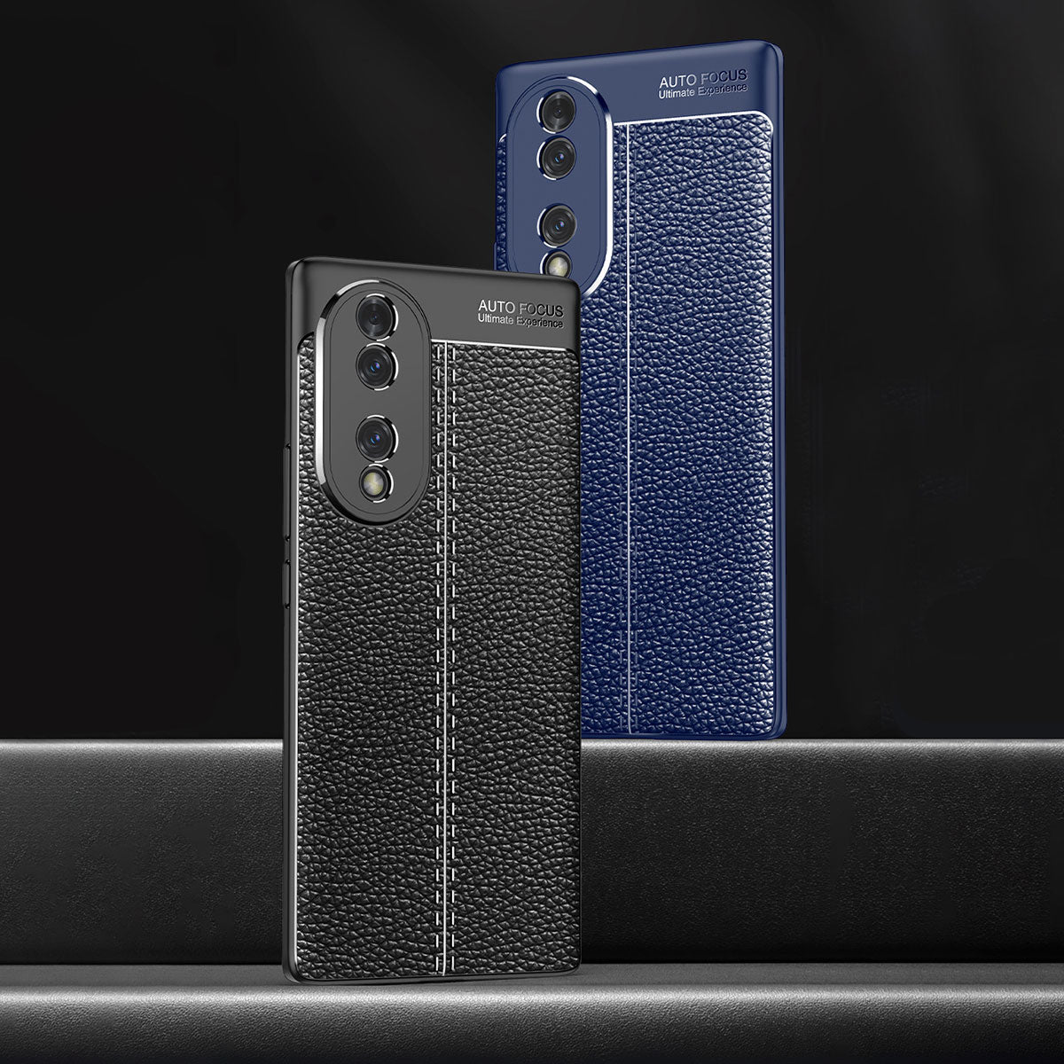 Honor 70 Kılıf Zore Niss Silikon Kapak Lacivert