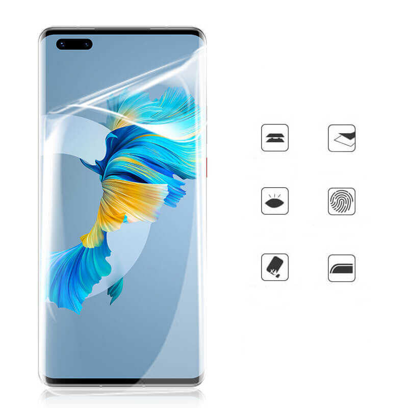 Honor Magic 6 Pro Zore Süper Pet Ekran Koruyucu Jelatin Siyah