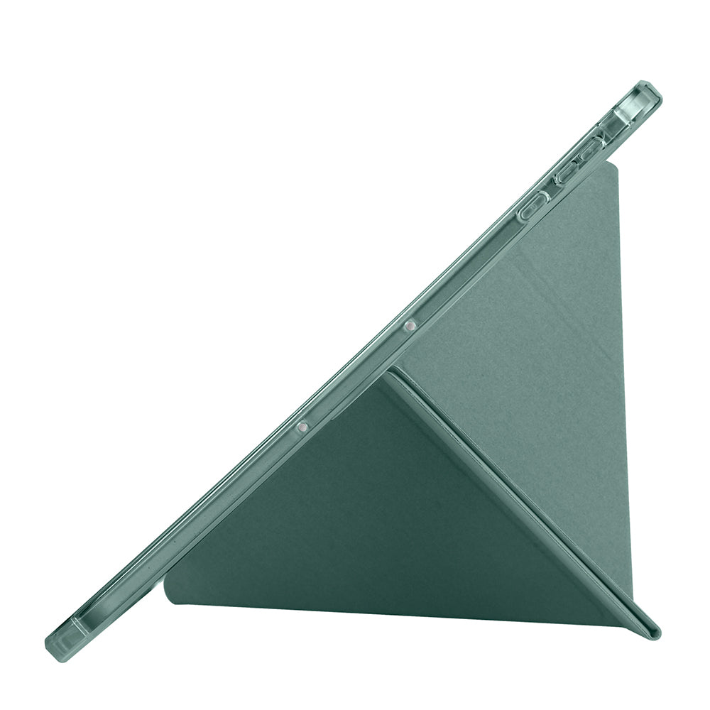 Honor Pad 9 Kılıf Zore Tri Folding Kalem Bölmeli Standlı Kılıf Lacivert