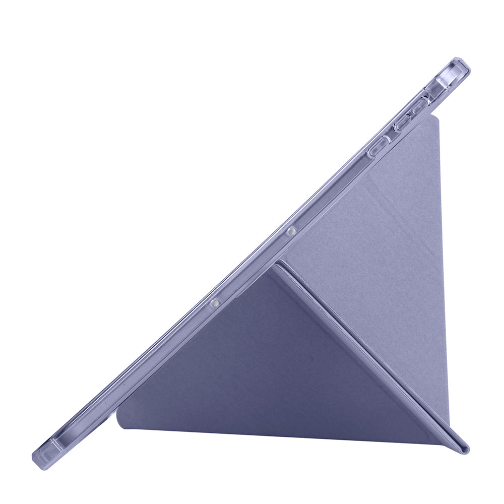 Honor Pad 9 Kılıf Zore Tri Folding Kalem Bölmeli Standlı Kılıf Lacivert