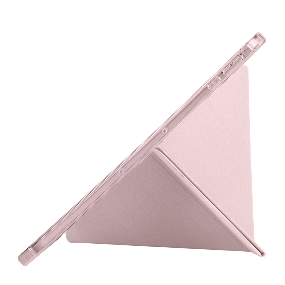 Honor Pad 9 Kılıf Zore Tri Folding Kalem Bölmeli Standlı Kılıf Lacivert