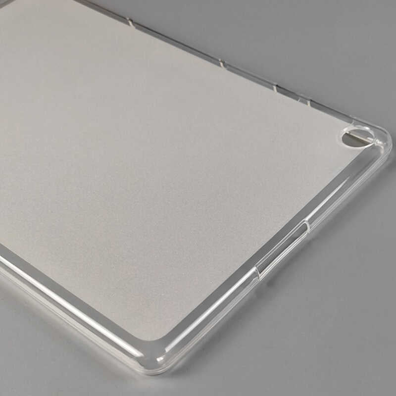 Honor Pad X8 Kılıf Zore Tablet Süper Silikon Kapak Renksiz
