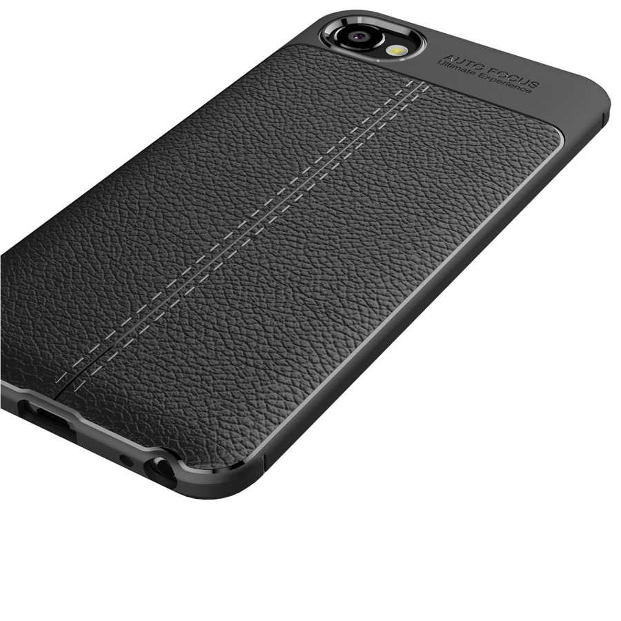 HTC Desire 12 Kılıf Zore Niss Silikon Kapak Gri
