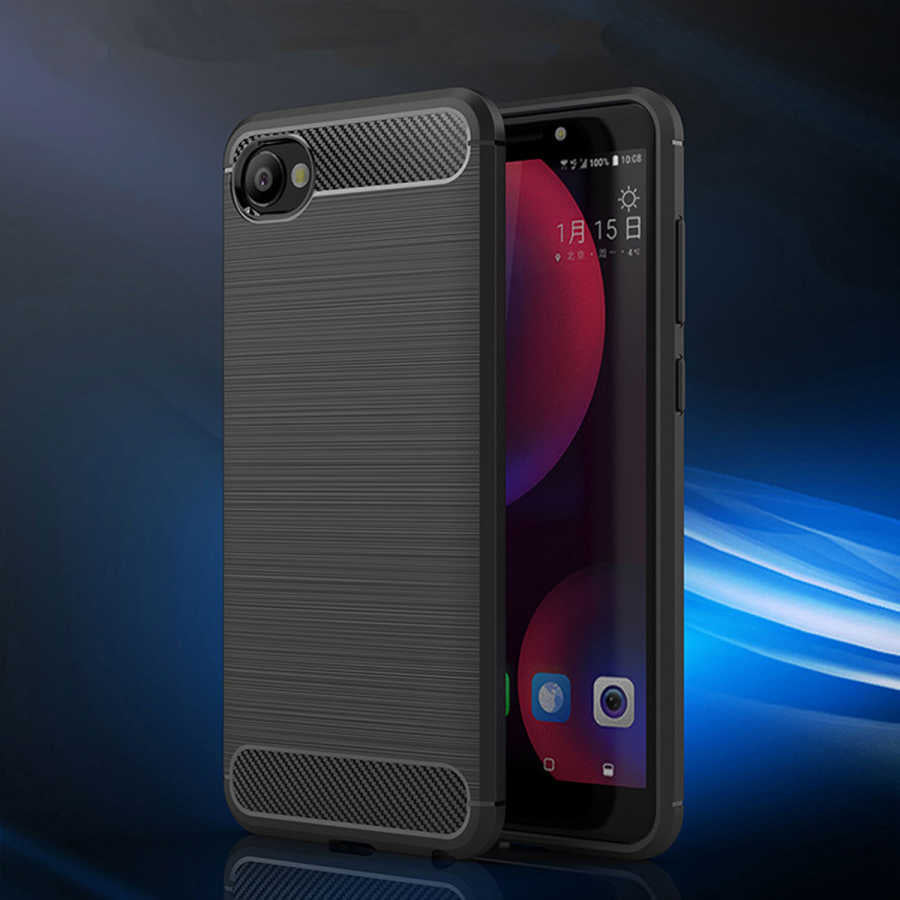 HTC Desire 12 Kılıf Zore Room Silikon Kapak Lacivert