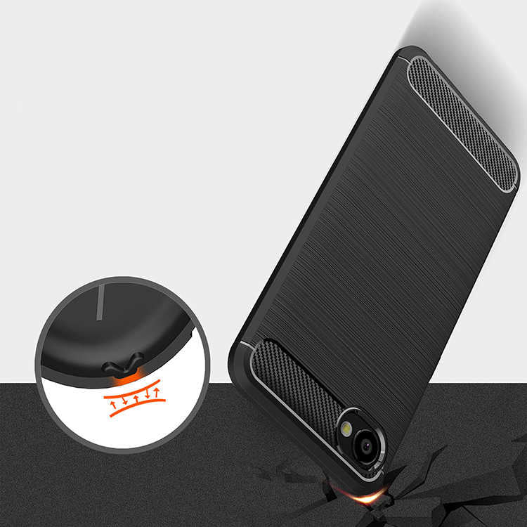 HTC Desire 12 Kılıf Zore Room Silikon Kapak Gri