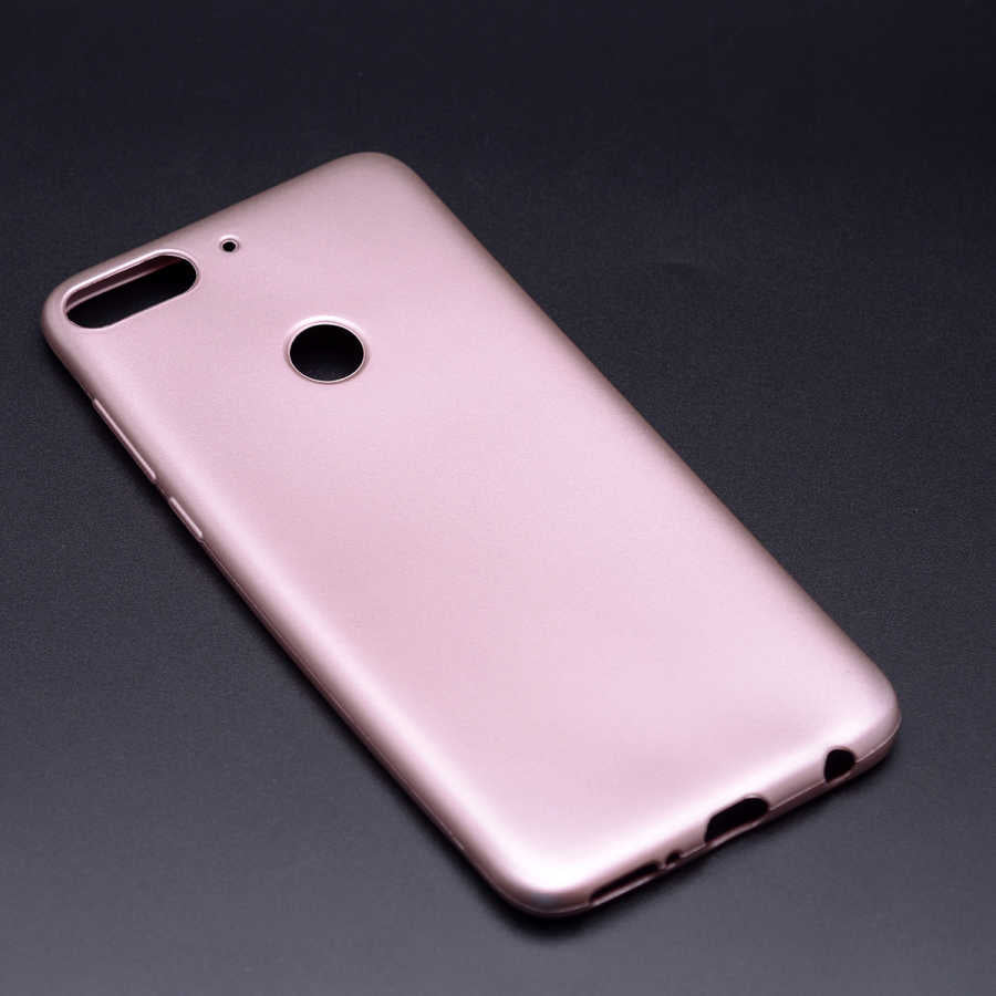 HTC Desire 12 Plus Kılıf Zore Premier Silikon Kapak Rose Gold