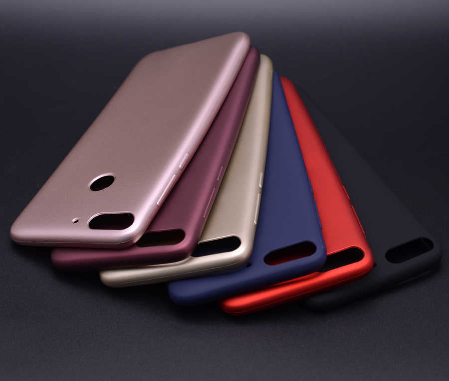 HTC Desire 12 Plus Kılıf Zore Premier Silikon Kapak Kırmızı
