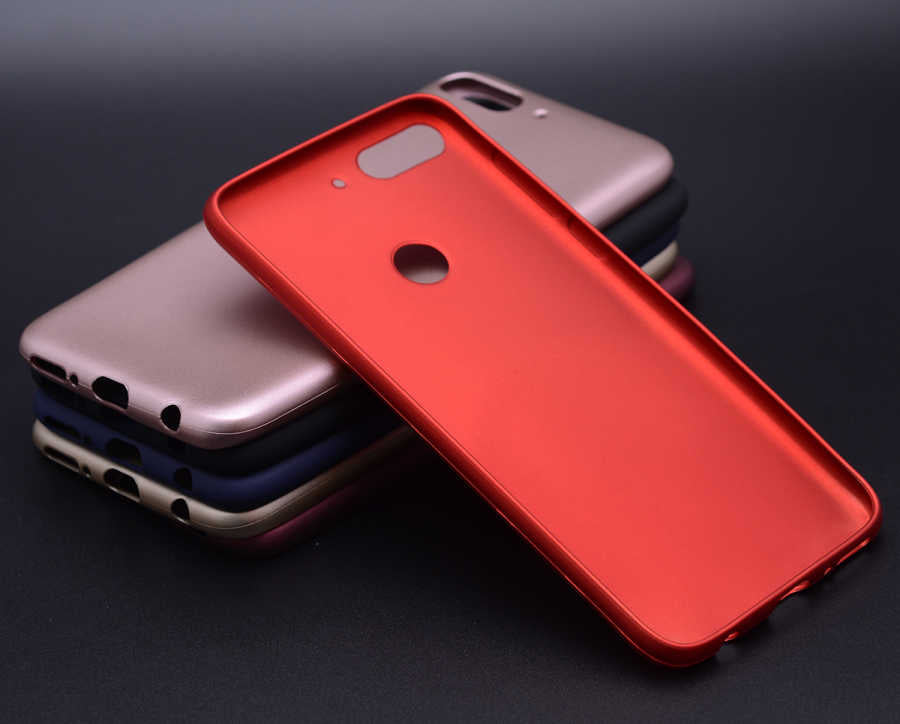 HTC Desire 12 Plus Kılıf Zore Premier Silikon Kapak Gold