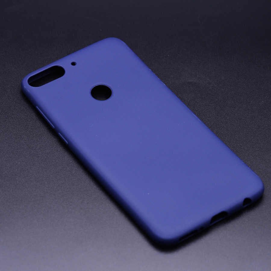 HTC Desire 12 Plus Kılıf Zore Premier Silikon Kapak Mürdüm