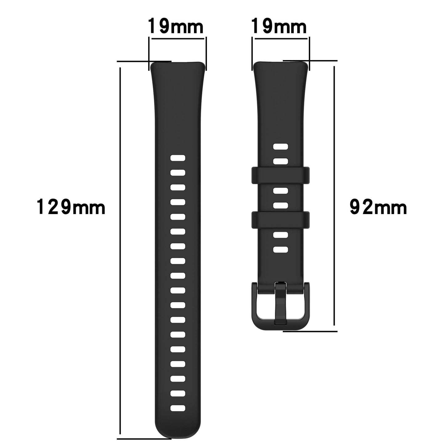 Huawei Band 8 Zore Klasik Kordon Beyaz