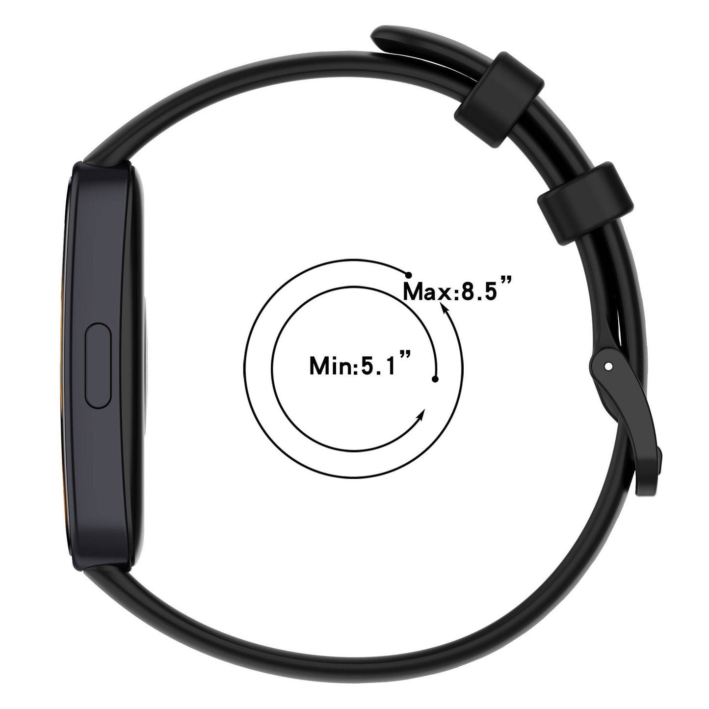 Huawei Band 8 Zore Klasik Kordon Beyaz