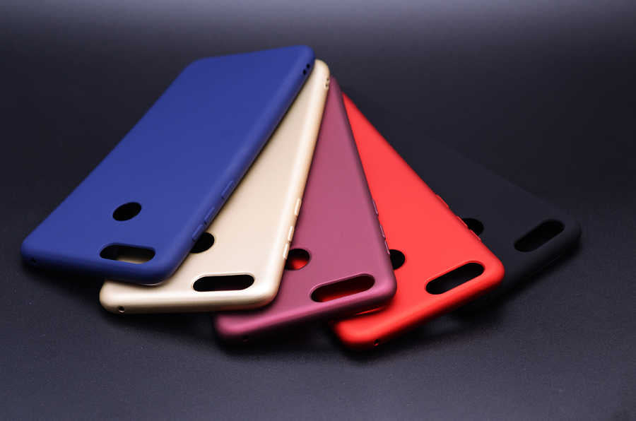 Huawei Honor 7X Kılıf Zore Premier Silikon Kapak Lacivert