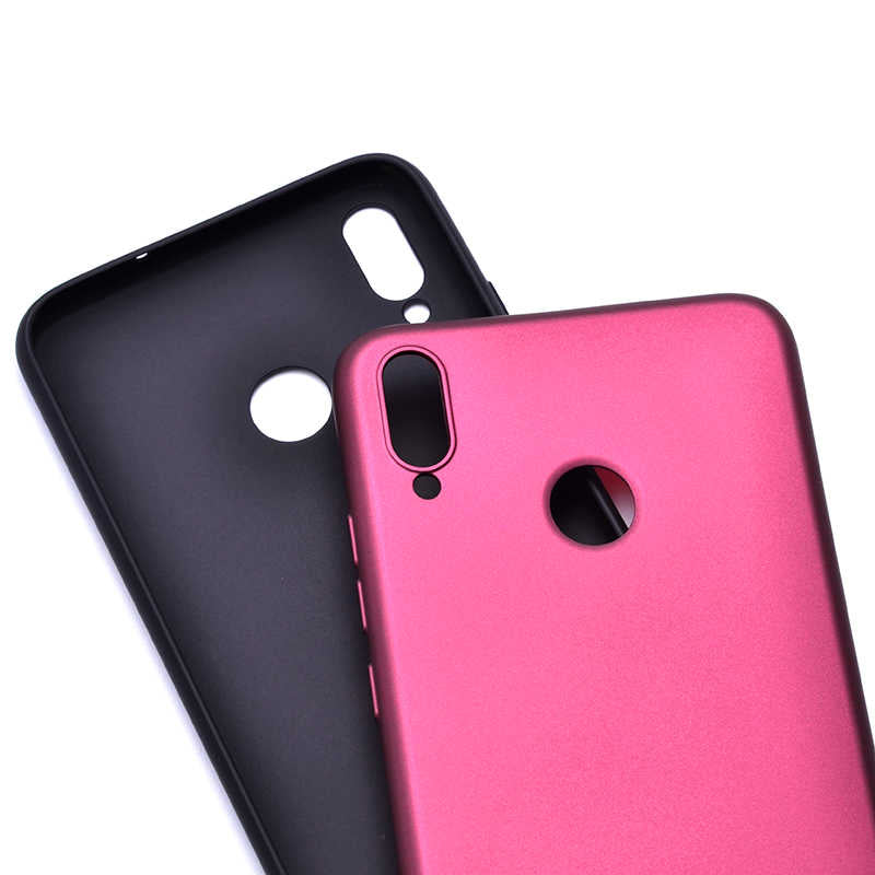 Huawei Honor 8X Kılıf Zore Premier Silikon Kapak Gold