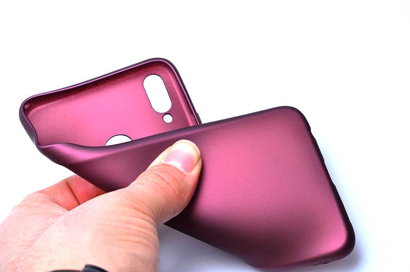 Huawei Honor 8X Kılıf Zore Premier Silikon Kapak Lacivert
