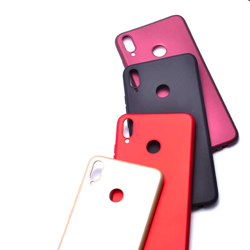 Huawei Honor 8X Kılıf Zore Premier Silikon Kapak Kırmızı