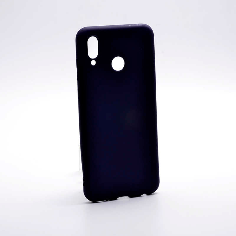 Huawei Honor Play Kılıf Zore Premier Silikon Kapak Lacivert