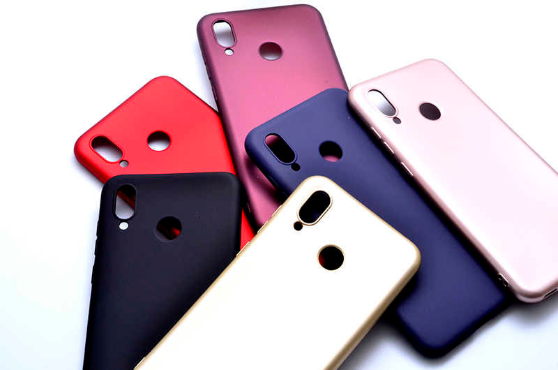 Huawei Honor Play Kılıf Zore Premier Silikon Kapak Rose Gold