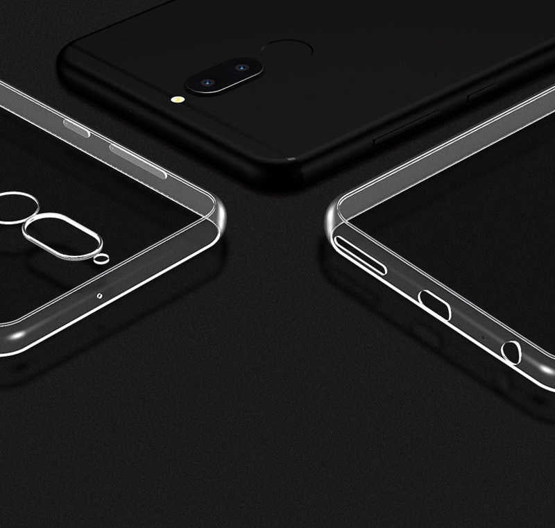 Huawei Mate 10 Lite Kılıf Zore Süper Silikon Kapak Renksiz