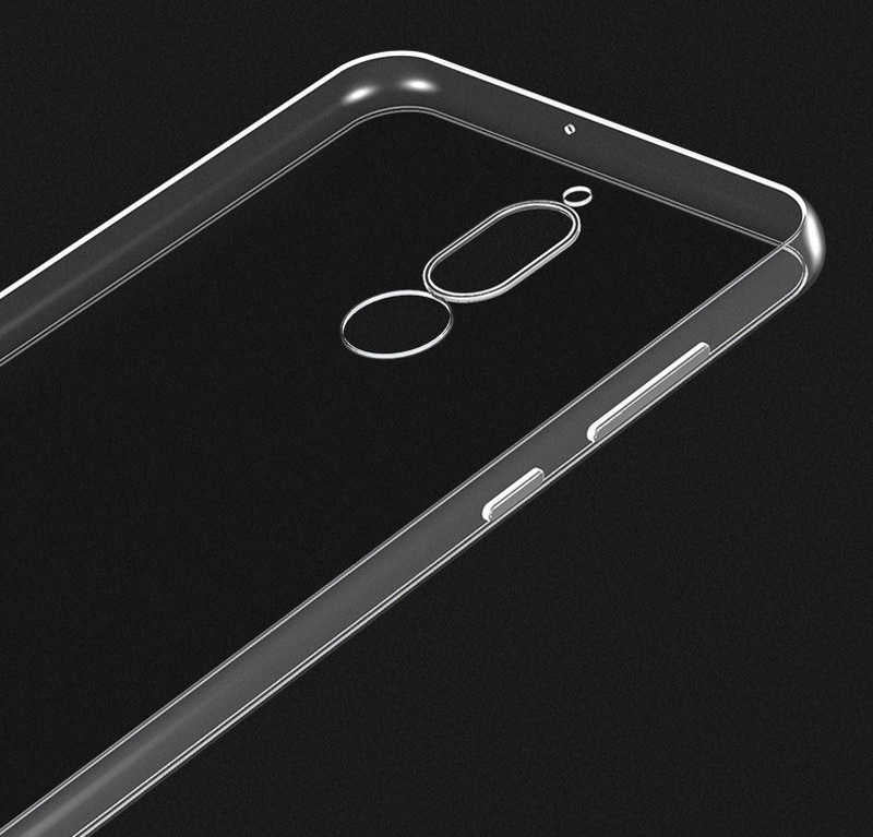 Huawei Mate 10 Lite Kılıf Zore Süper Silikon Kapak Renksiz