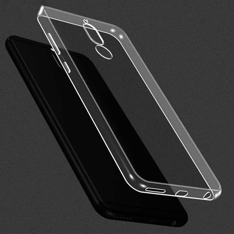 Huawei Mate 10 Lite Kılıf Zore Süper Silikon Kapak Renksiz