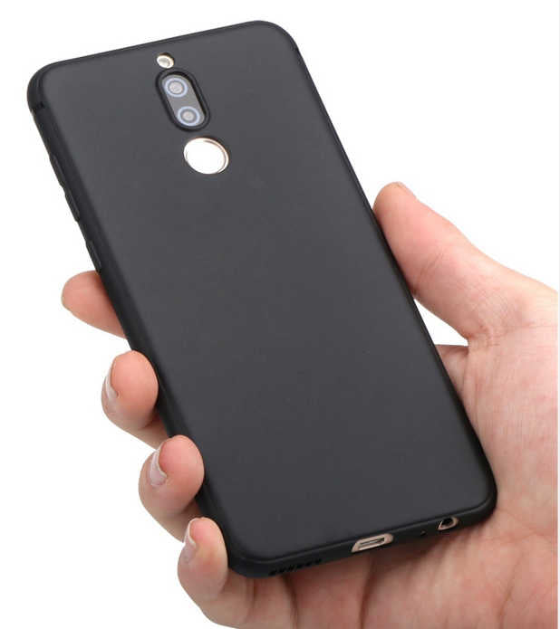 Huawei Mate 10 Lite Kılıf Zore İmax Silikon Kamera Korumalı Siyah
