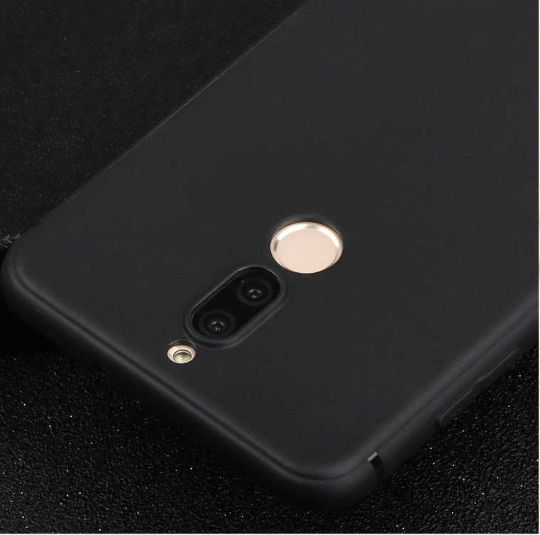 Huawei Mate 10 Lite Kılıf Zore İmax Silikon Kamera Korumalı Siyah