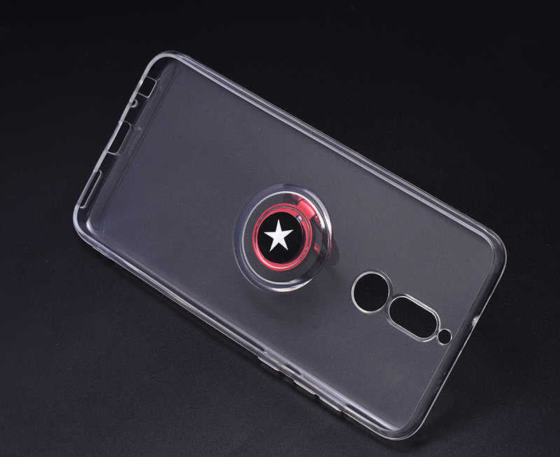 Huawei Mate 10 Lite Kılıf Zore Les Silikon Kırmızı