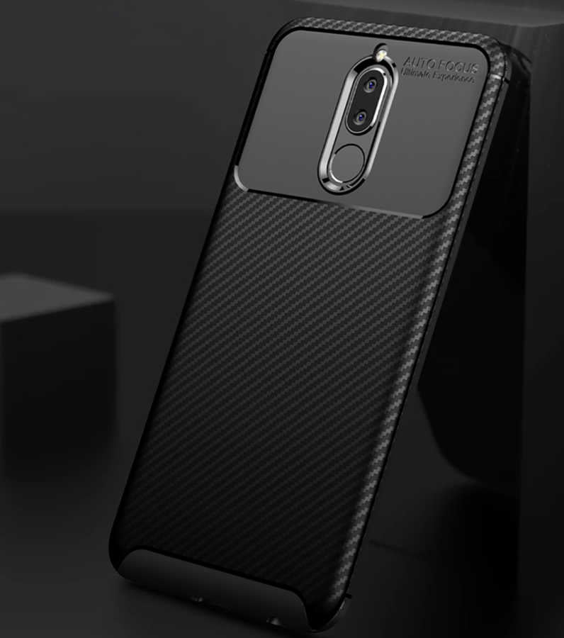 Huawei Mate 10 Lite Kılıf Zore Negro Silikon Kapak Siyah