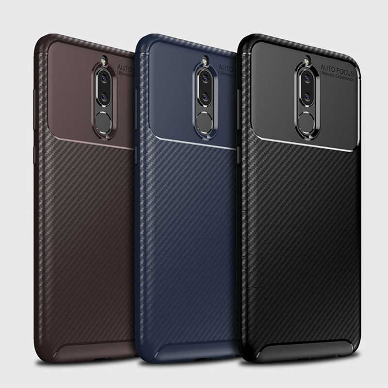 Huawei Mate 10 Lite Kılıf Zore Negro Silikon Kapak Siyah