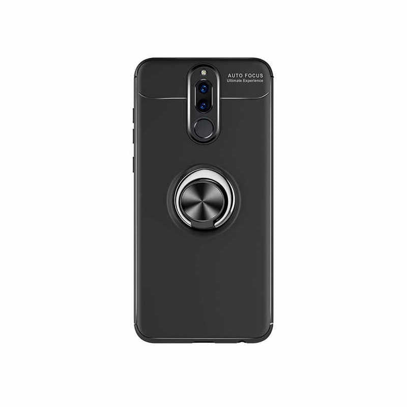 Huawei Mate 10 Lite Kılıf Zore Ravel Silikon Kapak Mavi