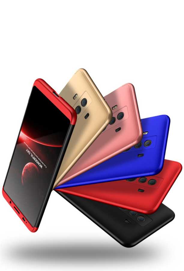 Huawei Mate 10 Pro Kılıf Zore Ays Kapak Kırmızı