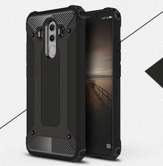 Huawei Mate 10 Pro Kılıf Zore Crash Silikon Kapak Siyah