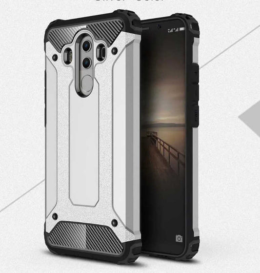 Huawei Mate 10 Pro Kılıf Zore Crash Silikon Kapak Gri