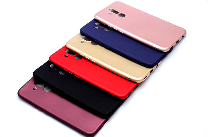 Huawei Mate 20 Lite Kılıf Zore Premier Silikon Kapak Saks Mavi