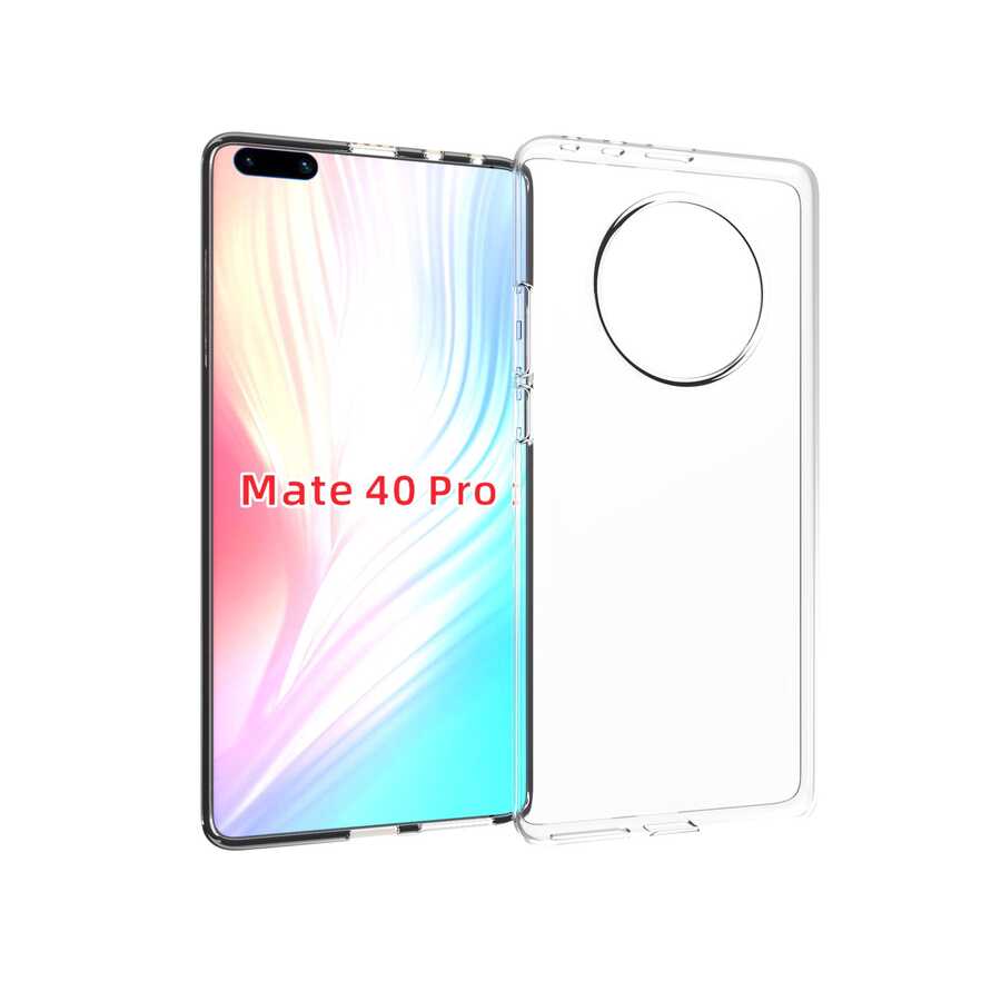 Huawei Mate 40 Pro Kılıf Zore Süper Silikon Kapak