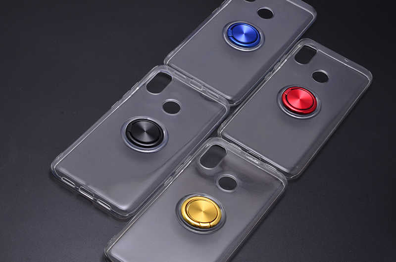 Xiaomi Mi 8 Kılıf Zore Les Silikon Gold