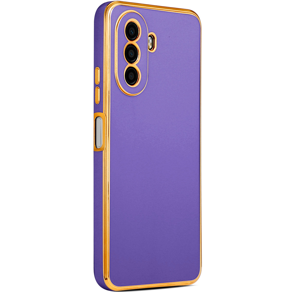 Huawei Nova Y70 Kılıf Zore Bark Kapak Lila