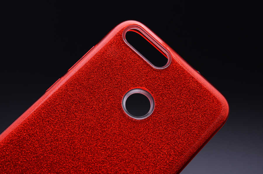 Huawei P Smart Kılıf Zore Shining Silikon Siyah