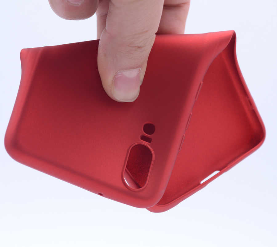 Huawei P20 Kılıf Zore Premier Silikon Kapak Siyah
