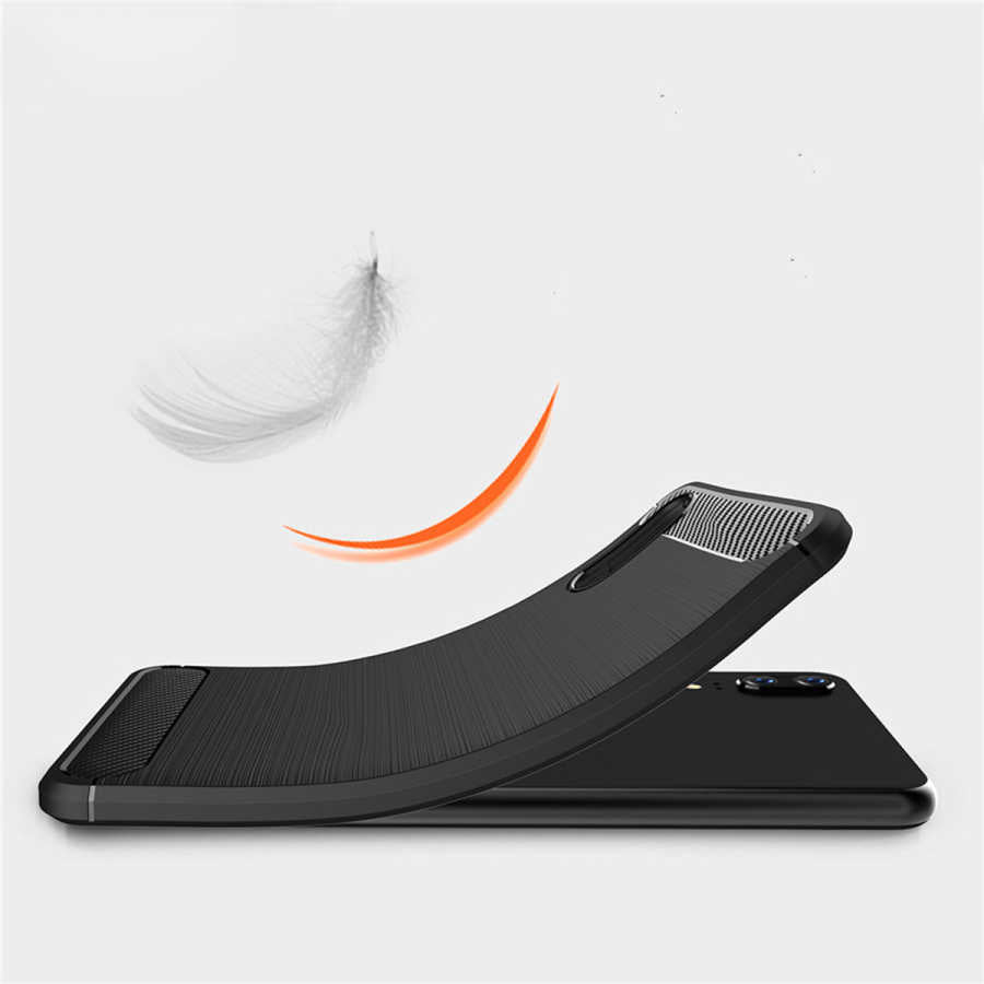 Huawei P20 Kılıf Zore Room Silikon Kapak Siyah