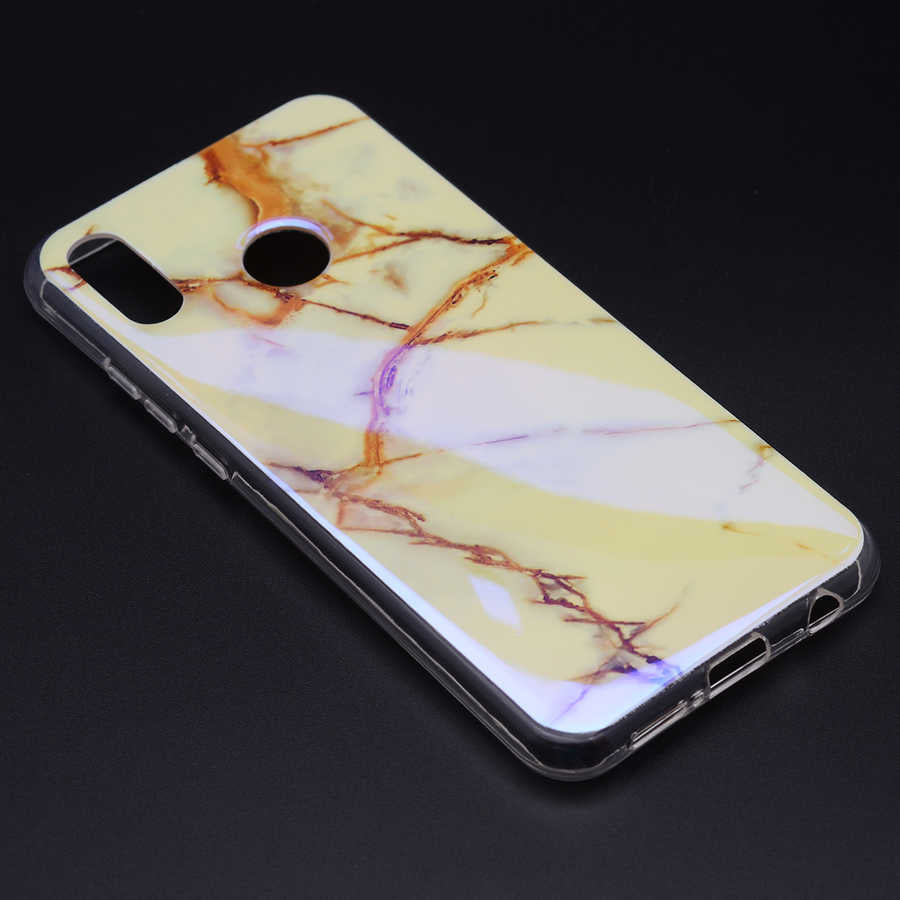Huawei P20 Lite Kılıf Zore Fani Silikon NO3