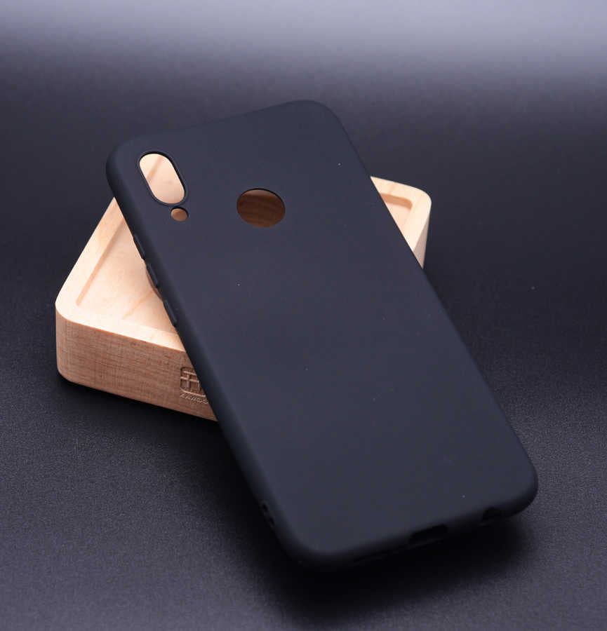 Huawei P20 Lite Kılıf Zore Premier Silikon Kapak Gold