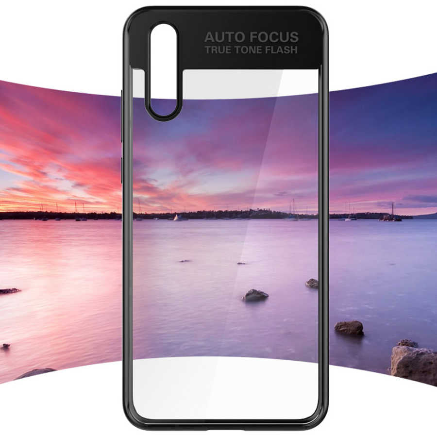 Huawei P20 Pro Kılıf Zore Buttom Kapak Kırmızı