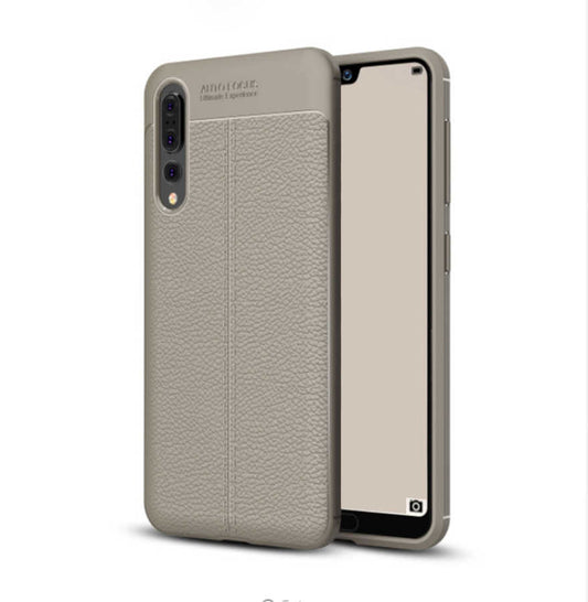 Huawei P20 Pro Kılıf Zore Niss Silikon Kapak Gri